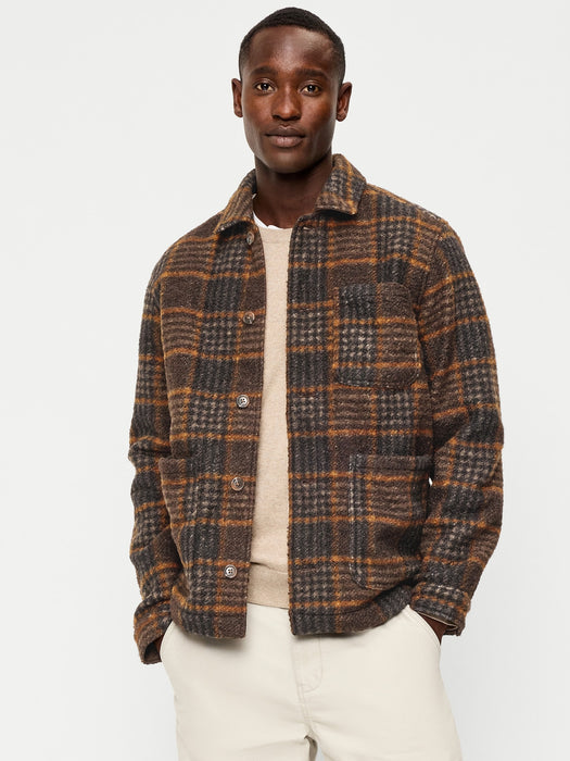 Wool-Blend Chore Jacket