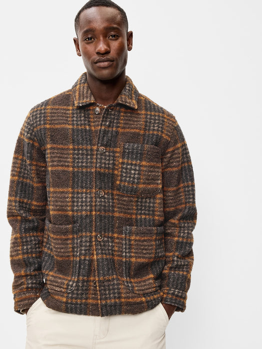 Wool-Blend Chore Jacket