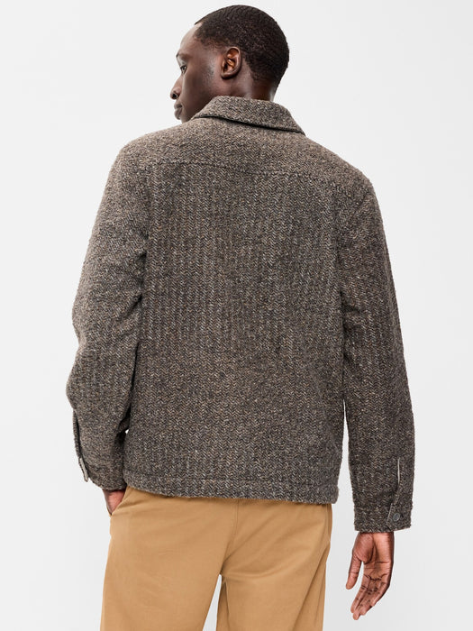 Wool-Blend Chore Jacket