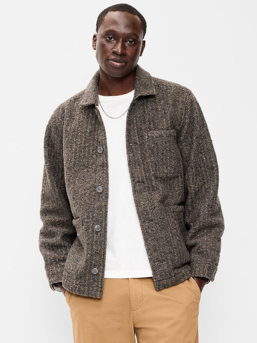 Wool-Blend Chore Jacket