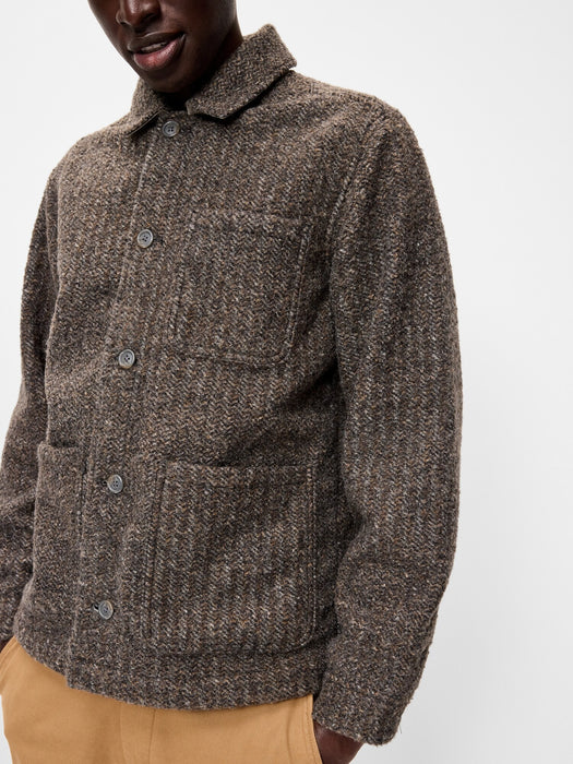 Wool-Blend Chore Jacket