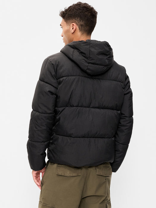 Water-Resistant Puffer Jacket