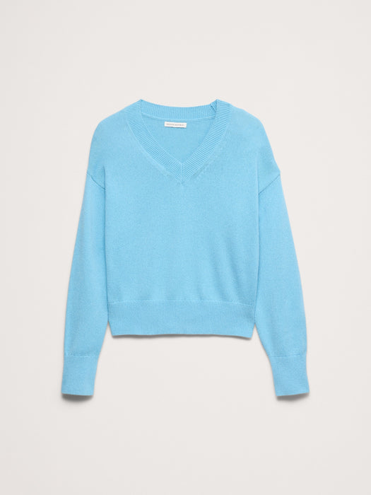Oversized Italian Cotton-Cashmere Sweater