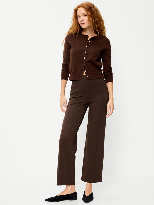 Extra High-Waisted Stevie Straight Pants
