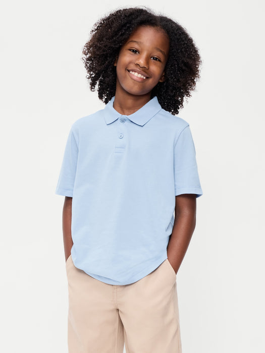 Schuluniform-Polohemd aus Jersey für Jungen