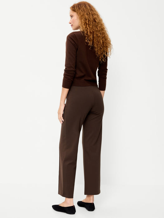 Extra High-Waisted Stevie Straight Pants