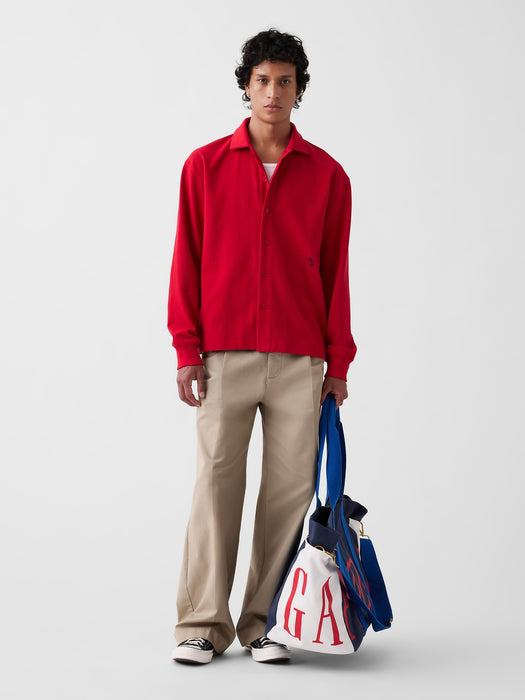 Gap × Malbon Logo Canvas Tote Bag