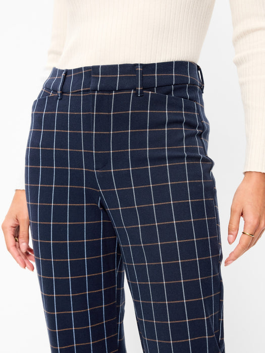 High-Waisted Pixie Straight Pants