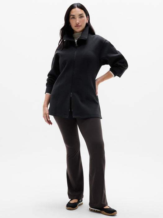 Form Knit Seamed Full Zip