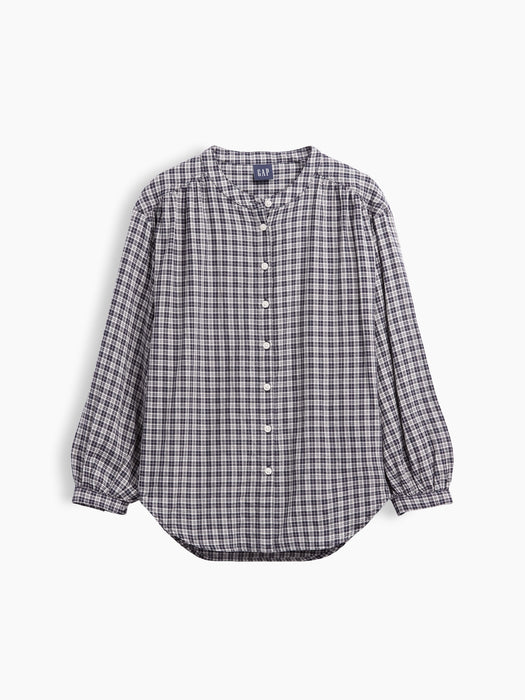 Relaxed Button-Front Shirt