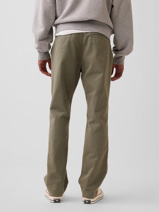 Heavyweight Twill Relaxed Straight Khakis