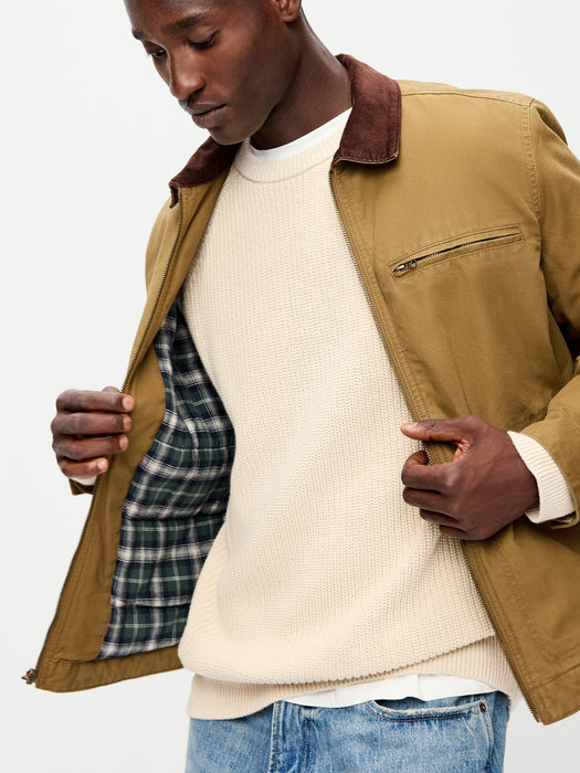 Insulated Canvas Barn Jacket