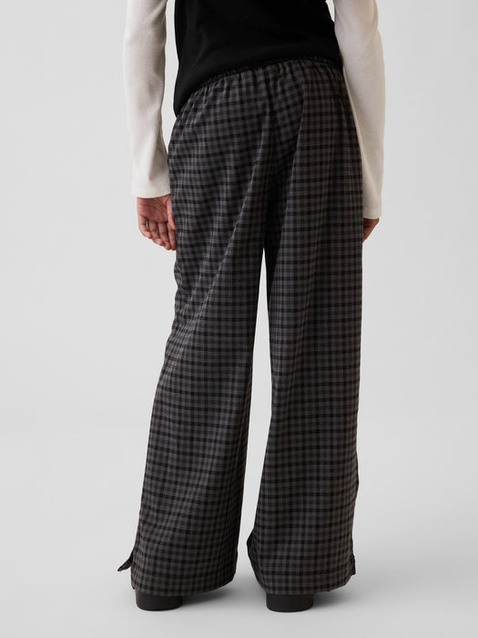 Kids Easy Wide-Leg Drawstring Pants