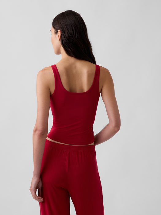 SoftMade Modal Rib PJ Tank Top