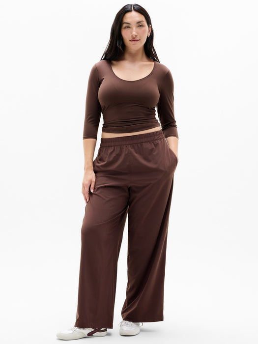 Bodymove Scoop Midi Sleeve Tee