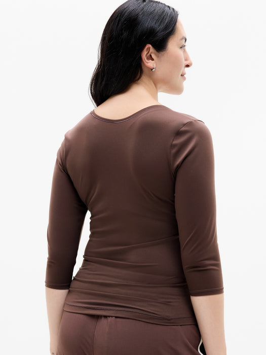 Bodymove Scoop Midi Sleeve Tee
