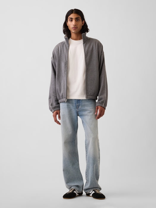 Heavyweight Oversized Zip Jacket
