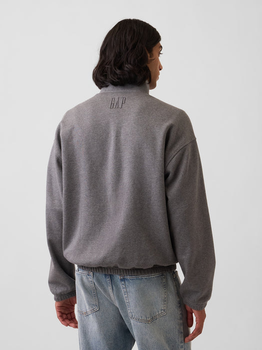 Heavyweight Oversized Zip Jacket
