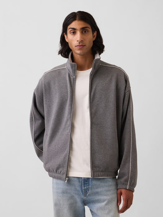 Heavyweight Oversized Zip Jacket