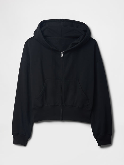 VintageSoft Wedge Zip Hoodie