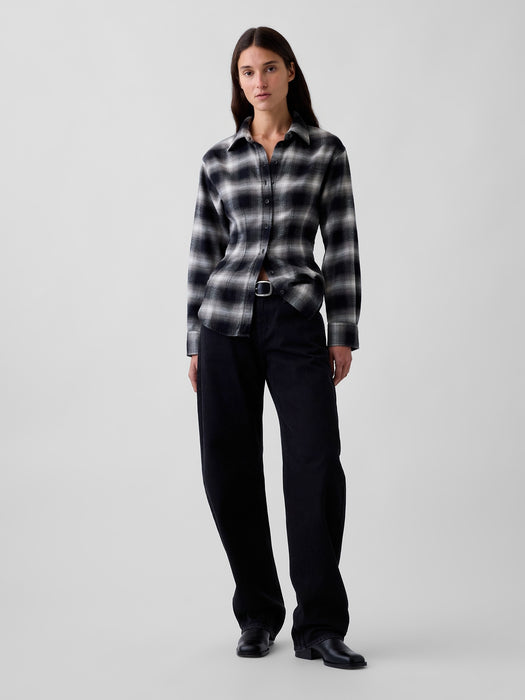 Flannel Fitted Shirt