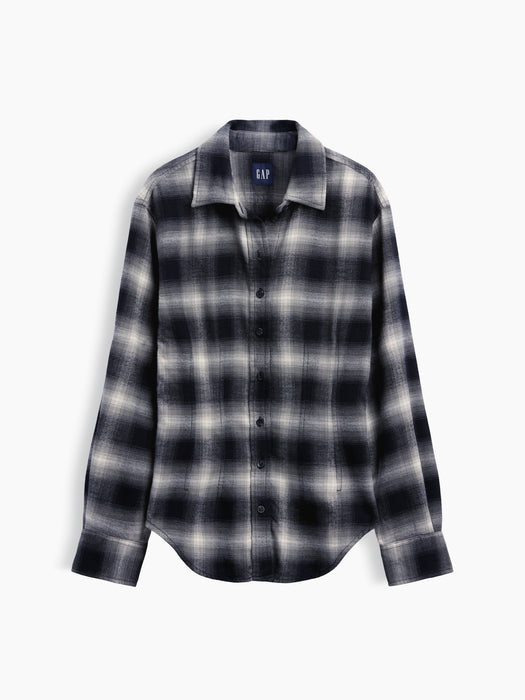 Flannel Fitted Shirt
