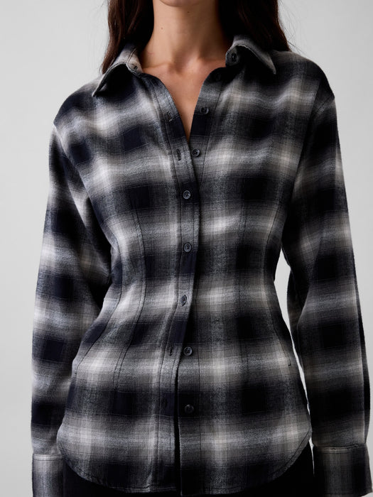 Flannel Fitted Shirt