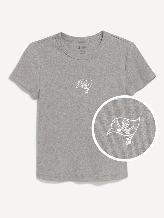 Tampa Bay Buccaneers Snug Crop T-Shirt for Women