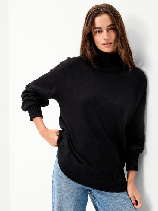 SoSoft Turtleneck Tunic Sweater