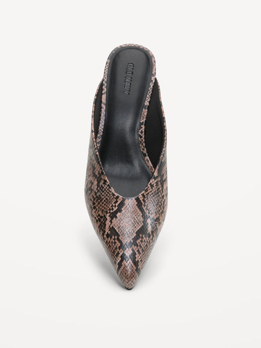 Pointed-Toe Mules for Women