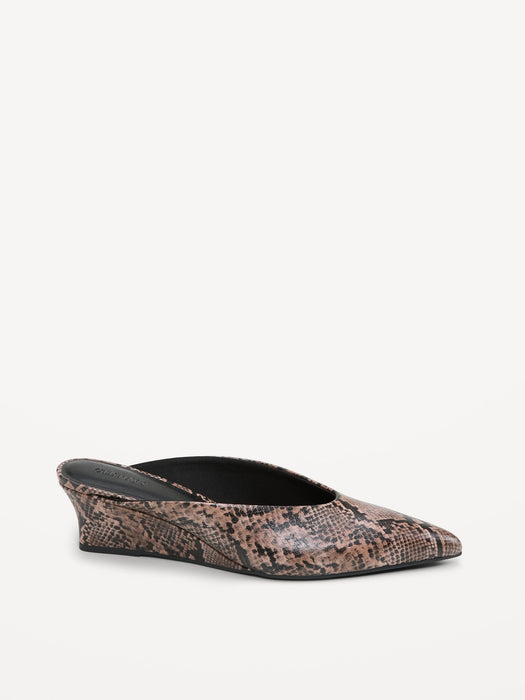 Pointed-Toe Mules for Women
