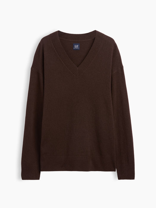 Maternity CashSoft V-Neck Sweater