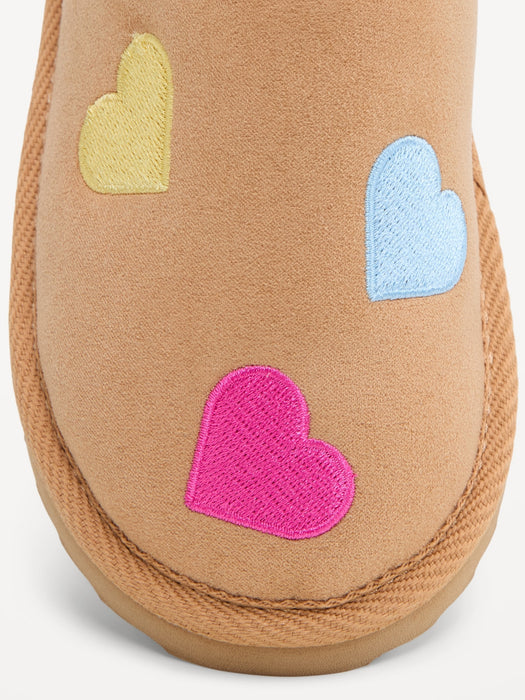 Faux-Suede Clogs for Toddler Girls