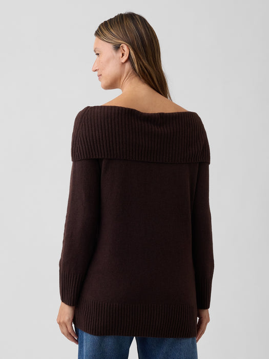 Maternity CashSoft Off-Shoulder Sweater