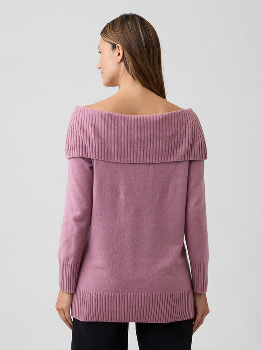 Maternity CashSoft Off-Shoulder Sweater