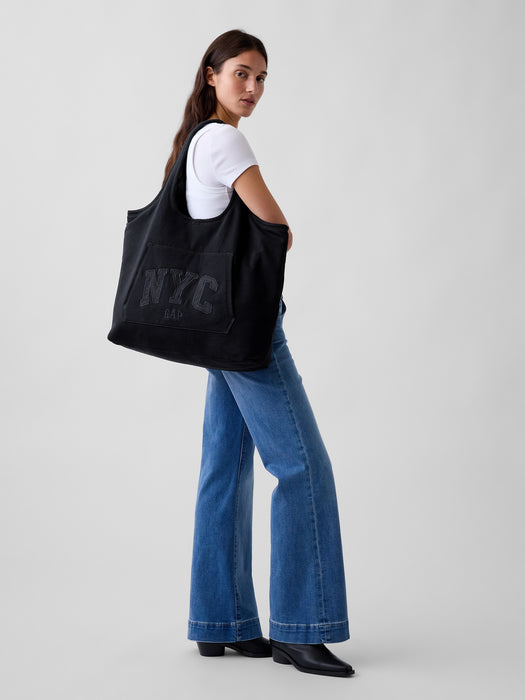 Large NYC Hoodie Tote