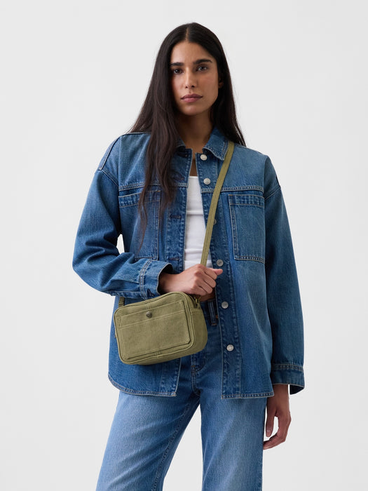 Canvas Pocket Crossbody