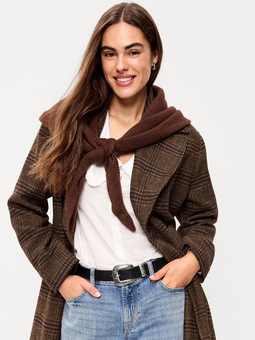 Oversized Full-Length Overcoat