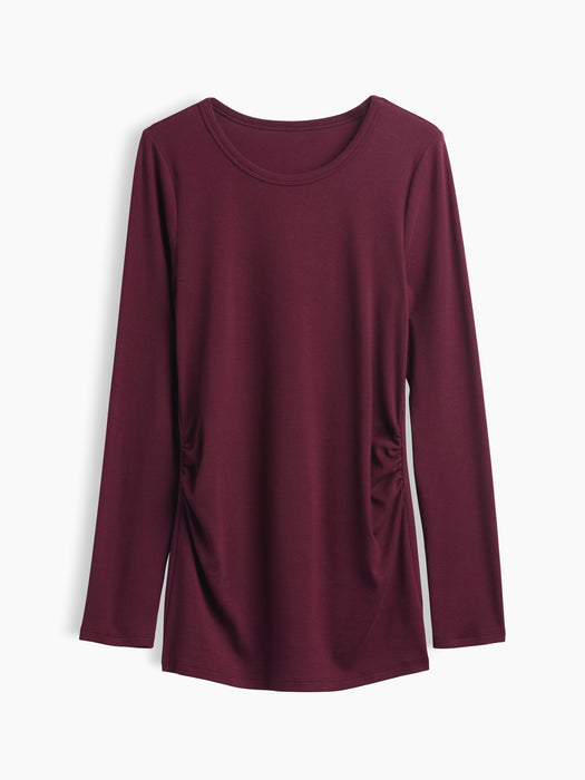 Maternity Modern Crewneck T-Shirt