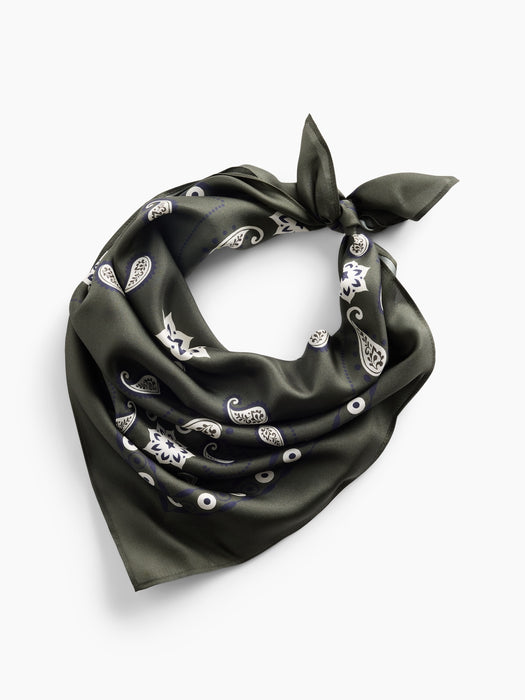 100% Silk Bandana
