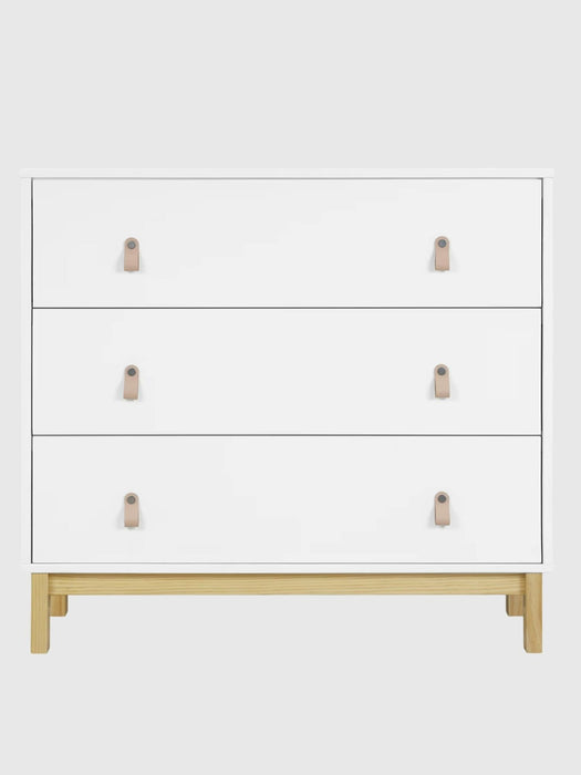 babyGap Legacy 3 Drawer Dresser with Leather Pulls and Interlocking Drawers