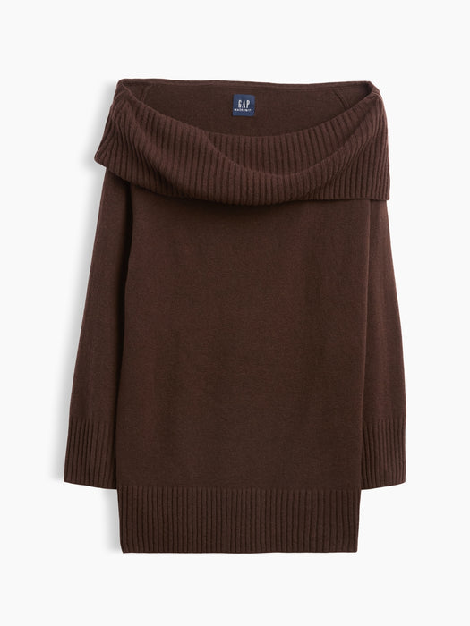 Maternity CashSoft Off-Shoulder Sweater