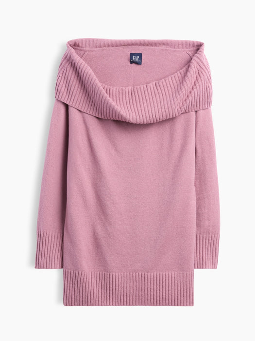 Maternity CashSoft Off-Shoulder Sweater