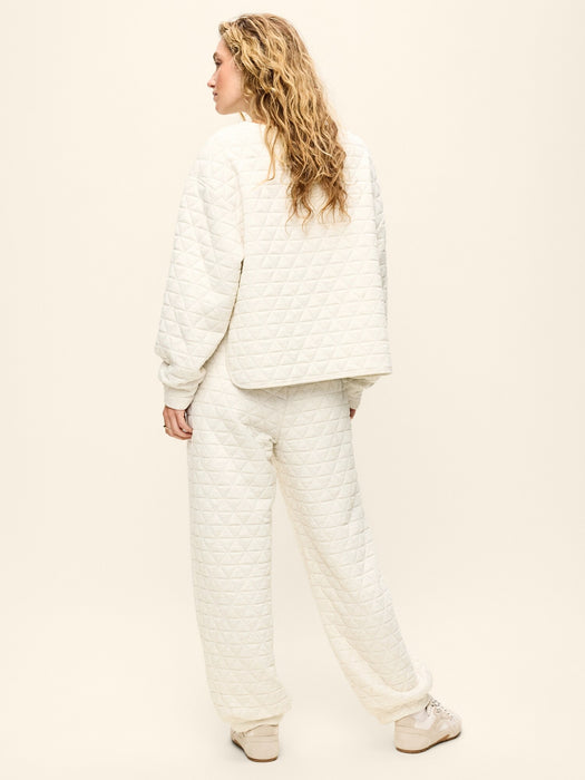 Quilted Bounce Fleece Sweatpants
