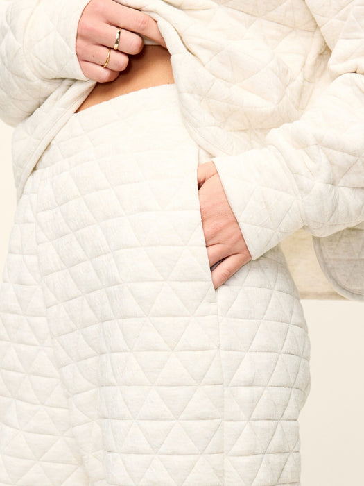 Quilted Bounce Fleece Sweatpants