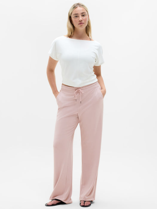 Seasoft Mid Rise Straight Pant