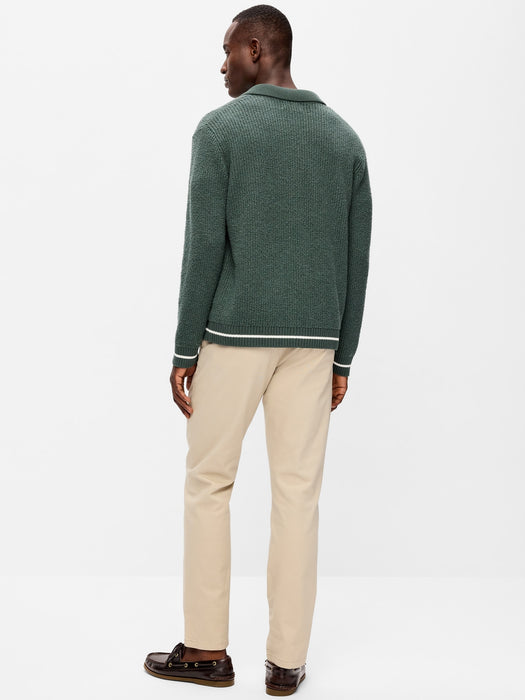 Schmale Chino-Hose mit Drehfunktion