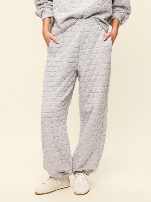 Quilted Bounce Fleece Sweatpants