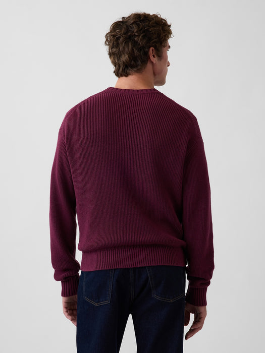 Relaxed Shaker Sweater