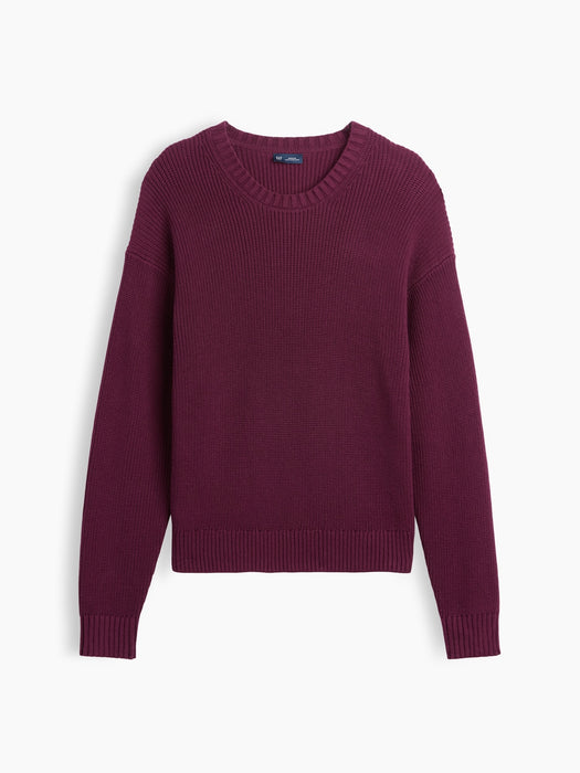 Relaxed Shaker Sweater